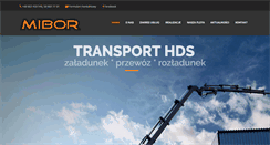 Desktop Screenshot of mibor.pl